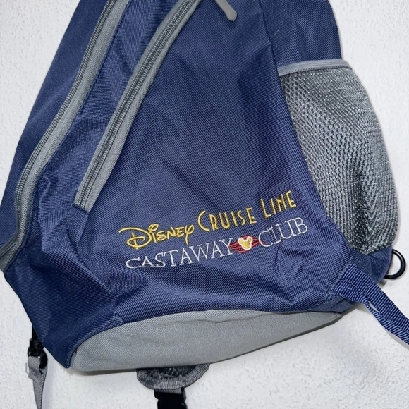 Disney Cruise Line Castaway Club Shoulder Bag Sling Backpack - Picture 14 of 16